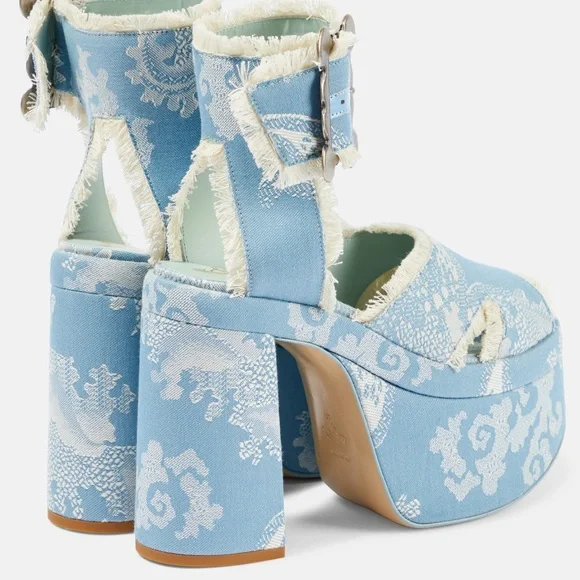 VIVIENNE WESTWOOD
Olde London jacquard platform sandals - Picture 3 of 5